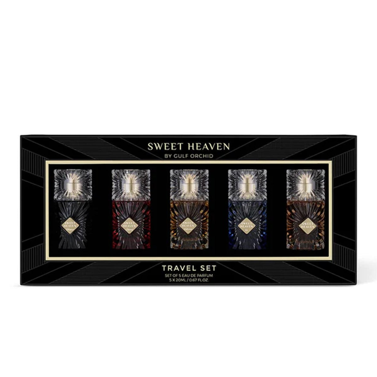 Gulf Orchid Sweet Heaven Eau De Parfum 5 x 20ml Gift Set - Tophatter Daily Deals