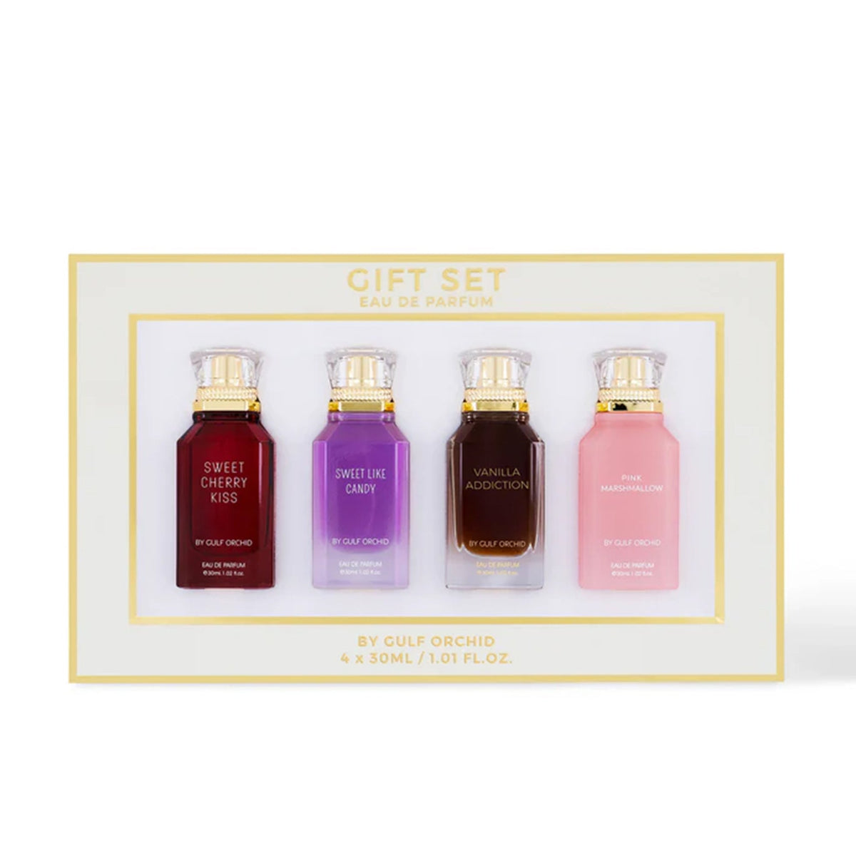 Gulf Orchid Sweet Edition Eau De Parfum 4 x 30ml Gift Set - Tophatter Daily Deals