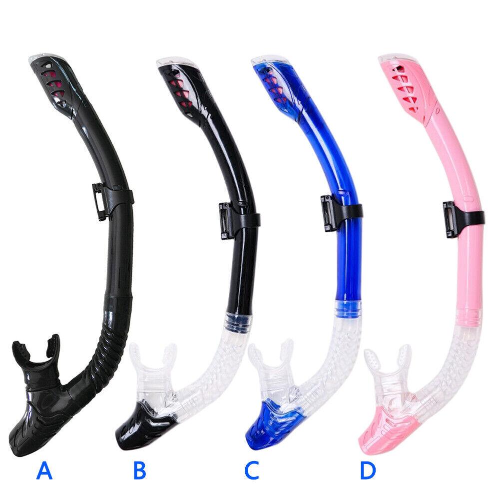 Swimming Breathing Tube - Dry Snorkel-Diving Snorkel For Scuba Diving Freediving Snorkeling With Top Dry Valve And Comfortable Mouthpiece Snorkel Swimming - Tophatter Daily Deals