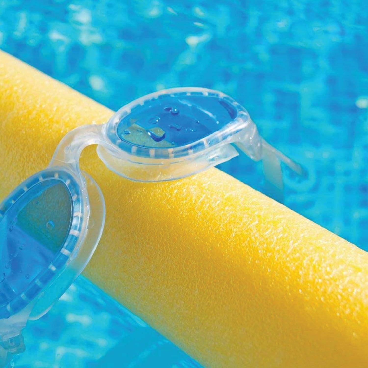 Foam Swimming Pool Noodle - 3x Swimming Pool Noodle Stick Water Float Aid Strip Blue or Red Summer & Swimming - Tophatter Daily Deals