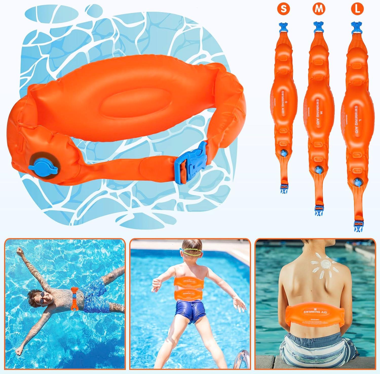 Swim Float Belt - Pool Float Swimming Training Aid Buoyancy Waist Belts Kids And Adults Swimming - Tophatter Daily Deals