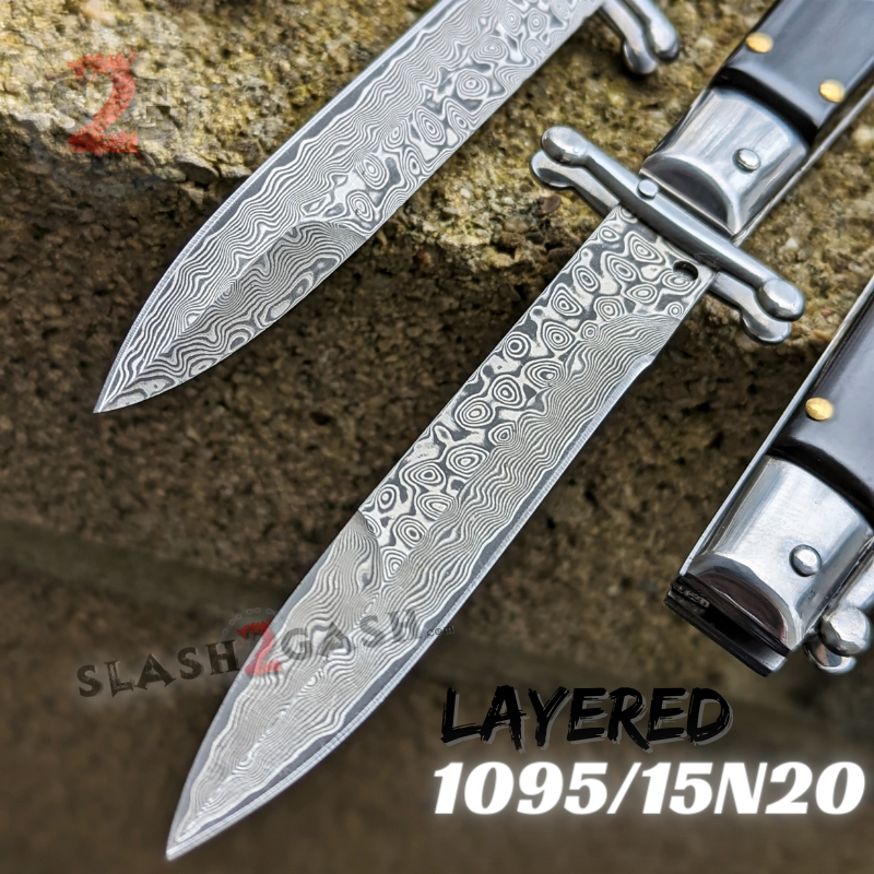 Swinguard Stiletto Knife Rare Italian Style Automatic - Asst. Colors Knife-Auto - Tophatter Daily Deals