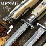 Swinguard Stiletto Knife Rare Italian Style Automatic - Asst. Colors Knife-Auto - Tophatter Daily Deals