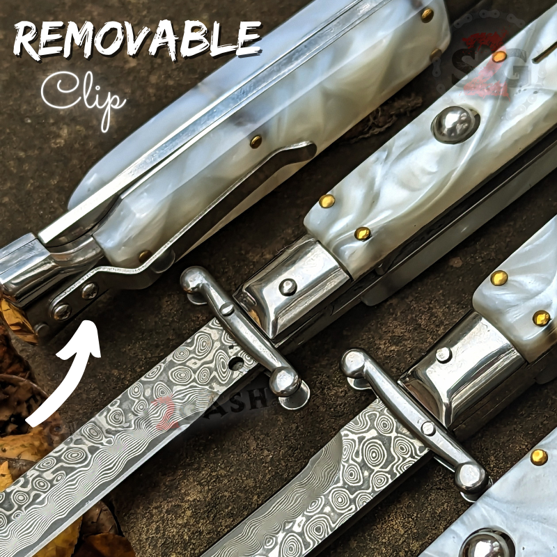 Swinguard Stiletto Knife Rare Italian Style Automatic - Asst. Colors Knife-Auto - Tophatter Daily Deals