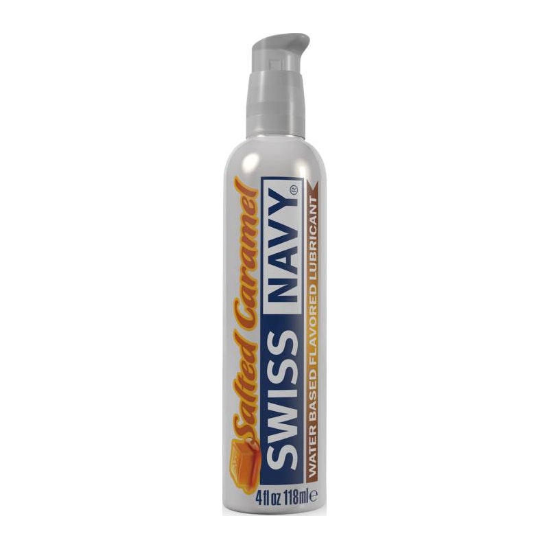 Swiss Navy Salted Caramel Lubricant 4 Ounce Intimate Pleasure Enhancer > Lube > Flavoured - Tophatter Daily Deals