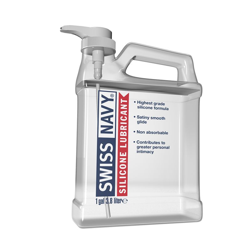 Swiss Navy Silicone Lubricant 1 Gallon 3.8 Liters Long Lasting Glide > Lube > Silicone - Tophatter Daily Deals