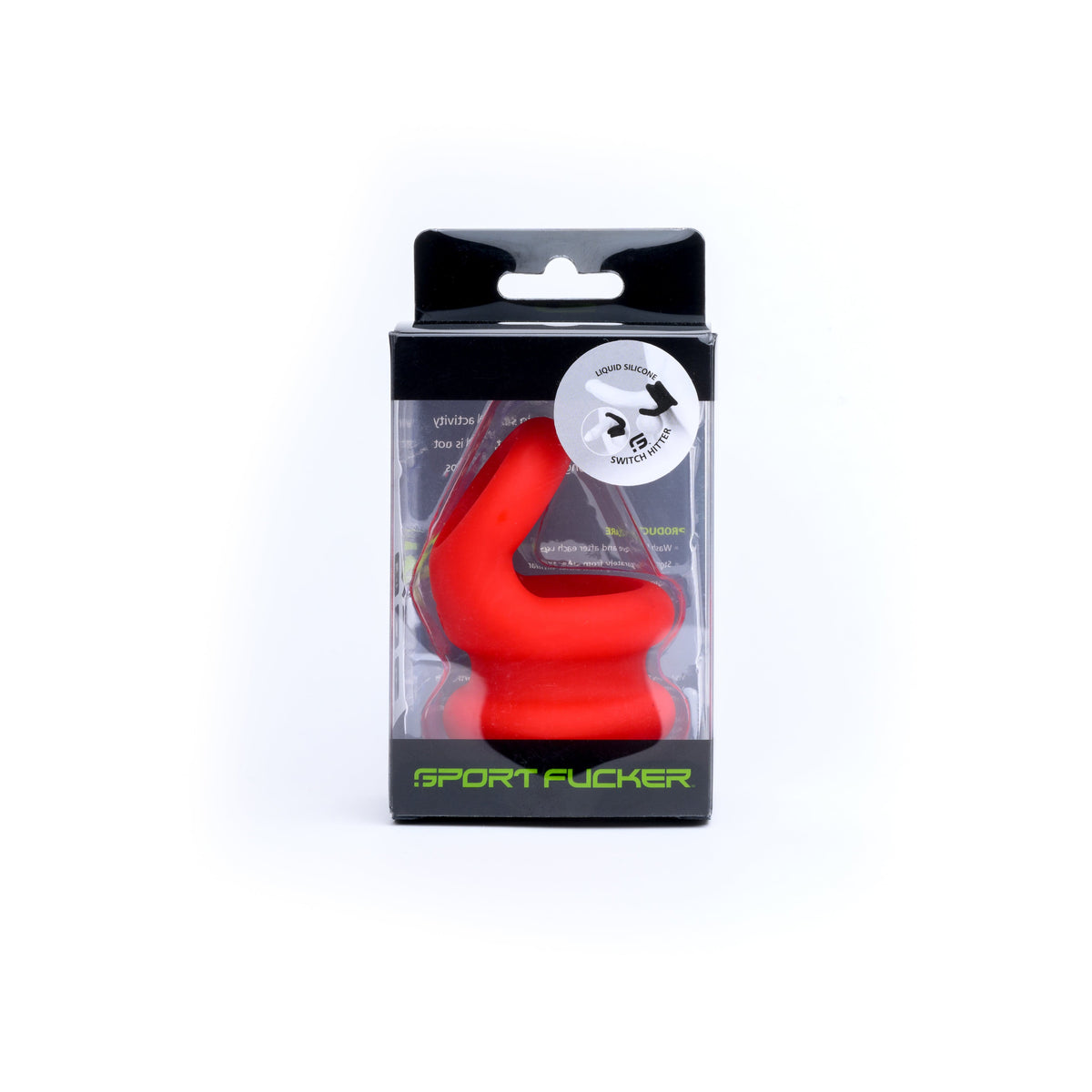 Switch Hitter By Sport Fucker Red Silicone Cock Ring 36mm > Cock Ring > Sling - Tophatter Daily Deals