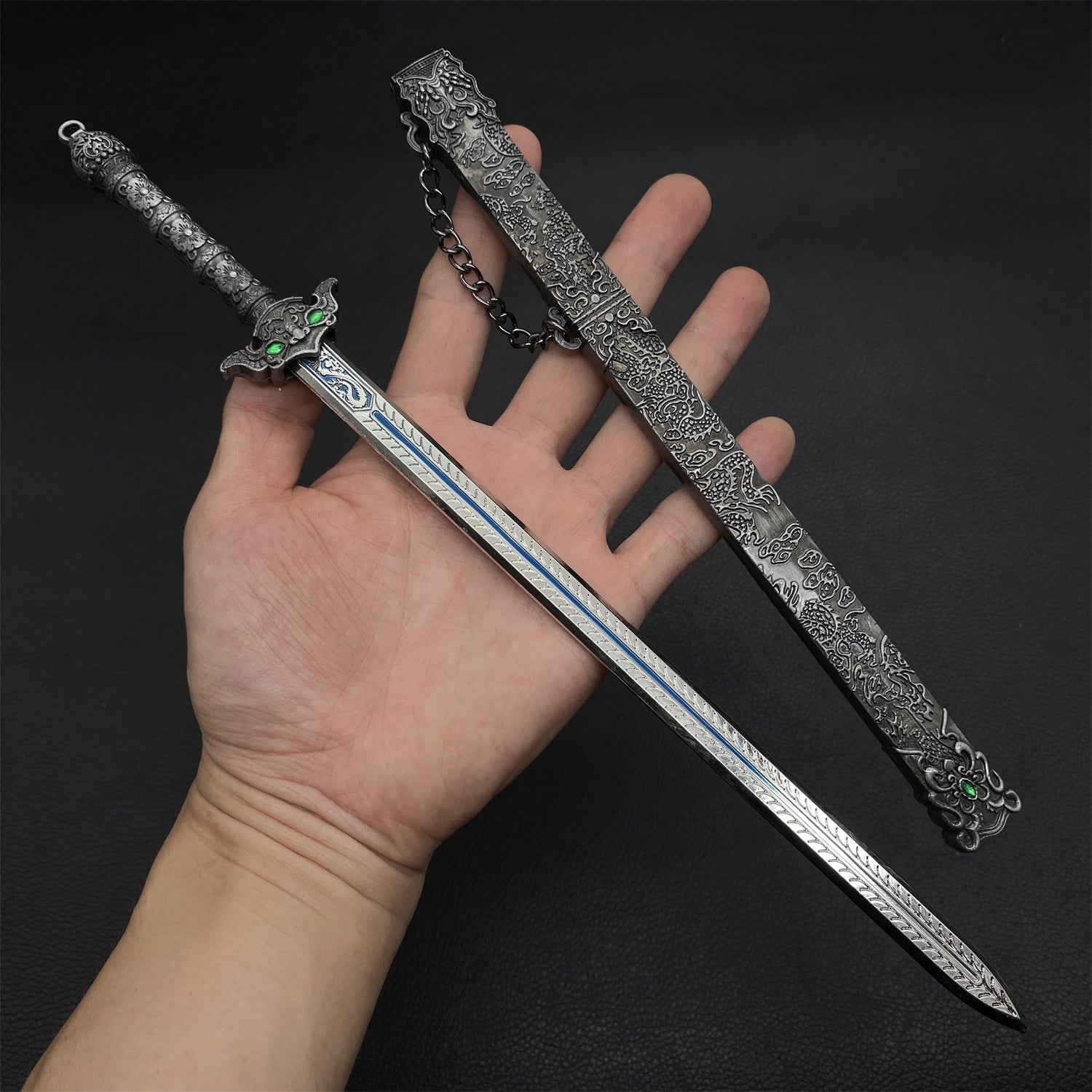 Anime Peripherals Metal Tiny Sword Replicas Listening To The Rain Sword - Tophatter Daily Deals