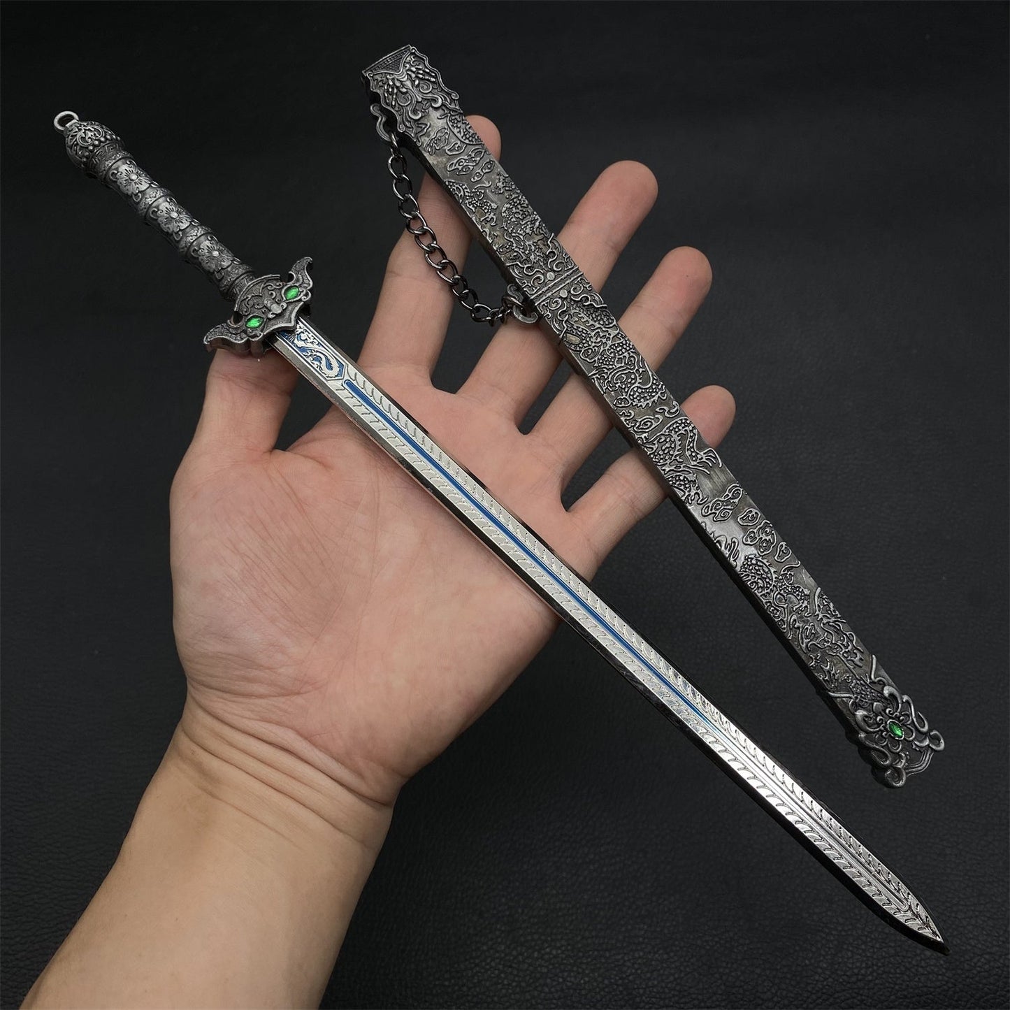 Anime Peripherals Metal Tiny Sword Replicas Listening To The Rain Sword - Tophatter Daily Deals