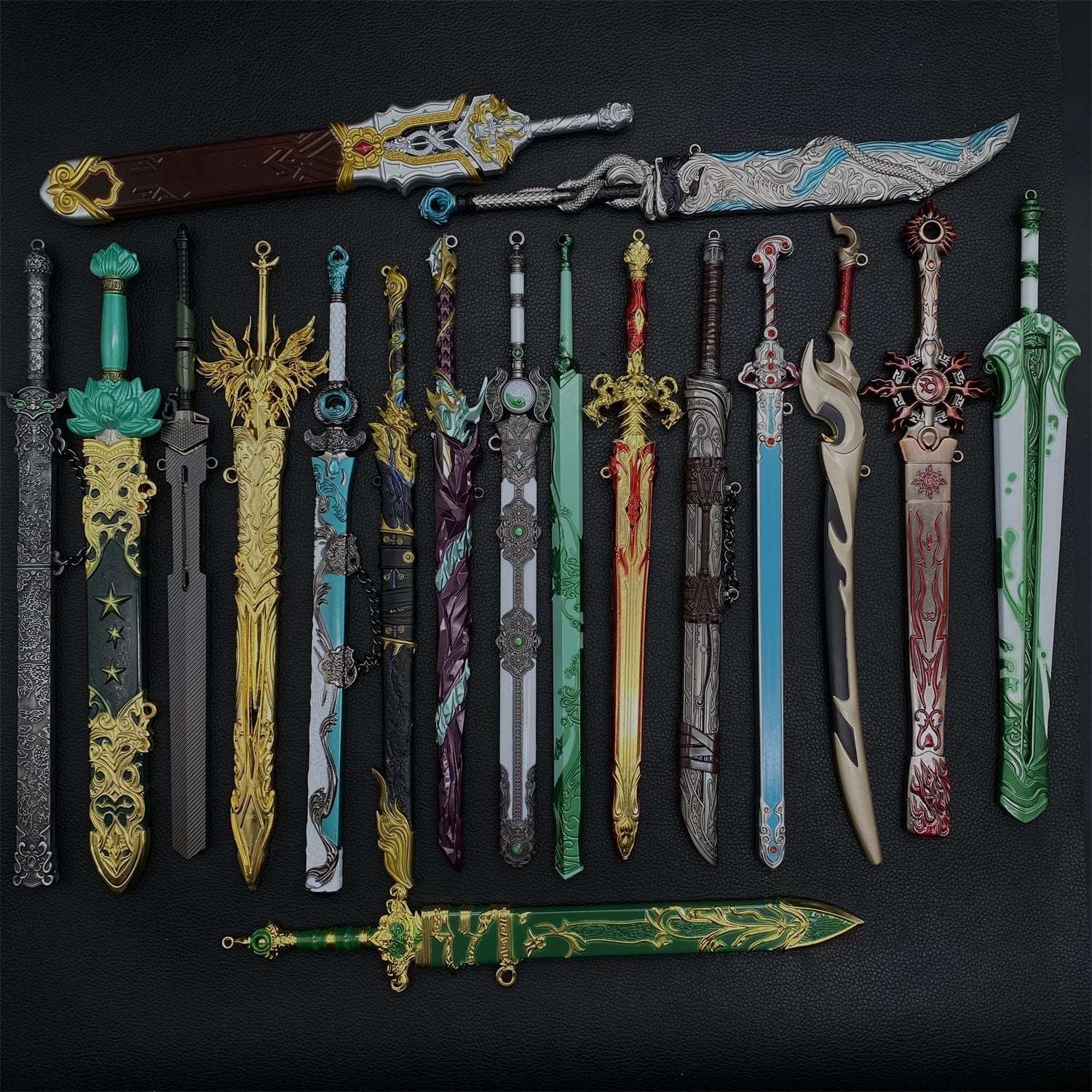 Anime Peripherals Metal Tiny Sword Replicas - Tophatter Daily Deals
