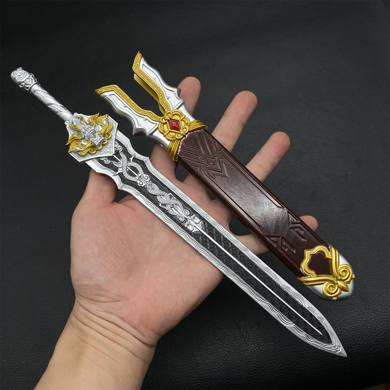 Anime Peripherals Metal Tiny Sword Replicas Longquan Sword - Tophatter Daily Deals