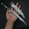 Anime Peripherals Metal Tiny Sword Replicas Flying Waves Broadsword - Tophatter Daily Deals