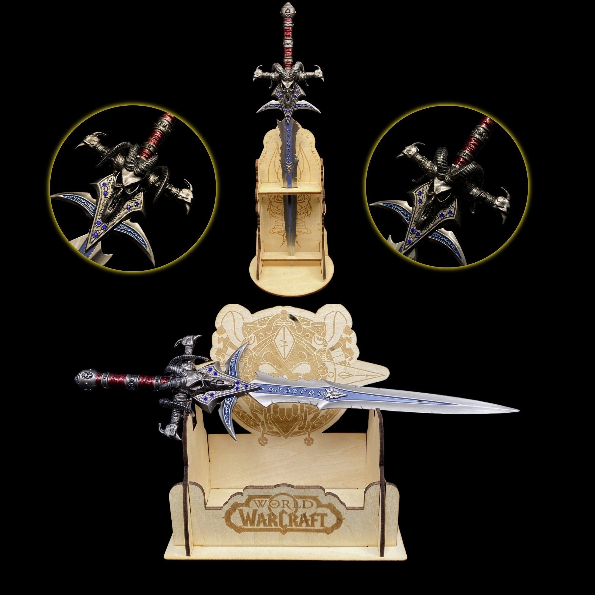 Hot Game Peripheral Lich King Frostmourne Metal Replica - Tophatter Daily Deals