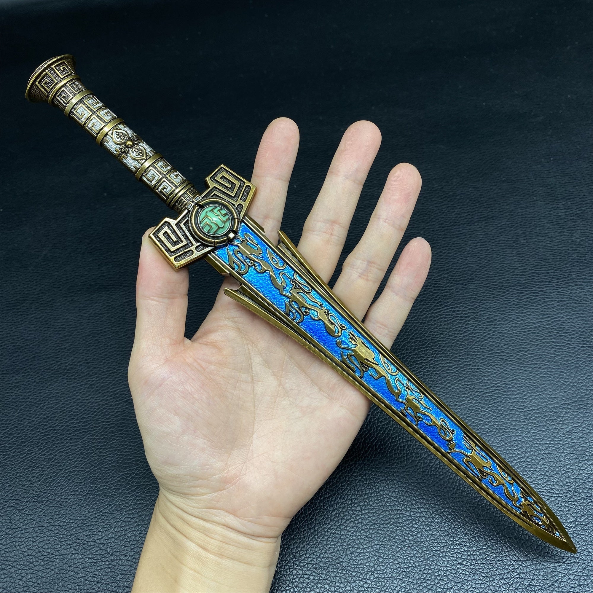 Ultimate 22 in 1 Fantasy Swords Metal Crafts For Collection Sword of The First Emperor - Tophatter Daily Deals