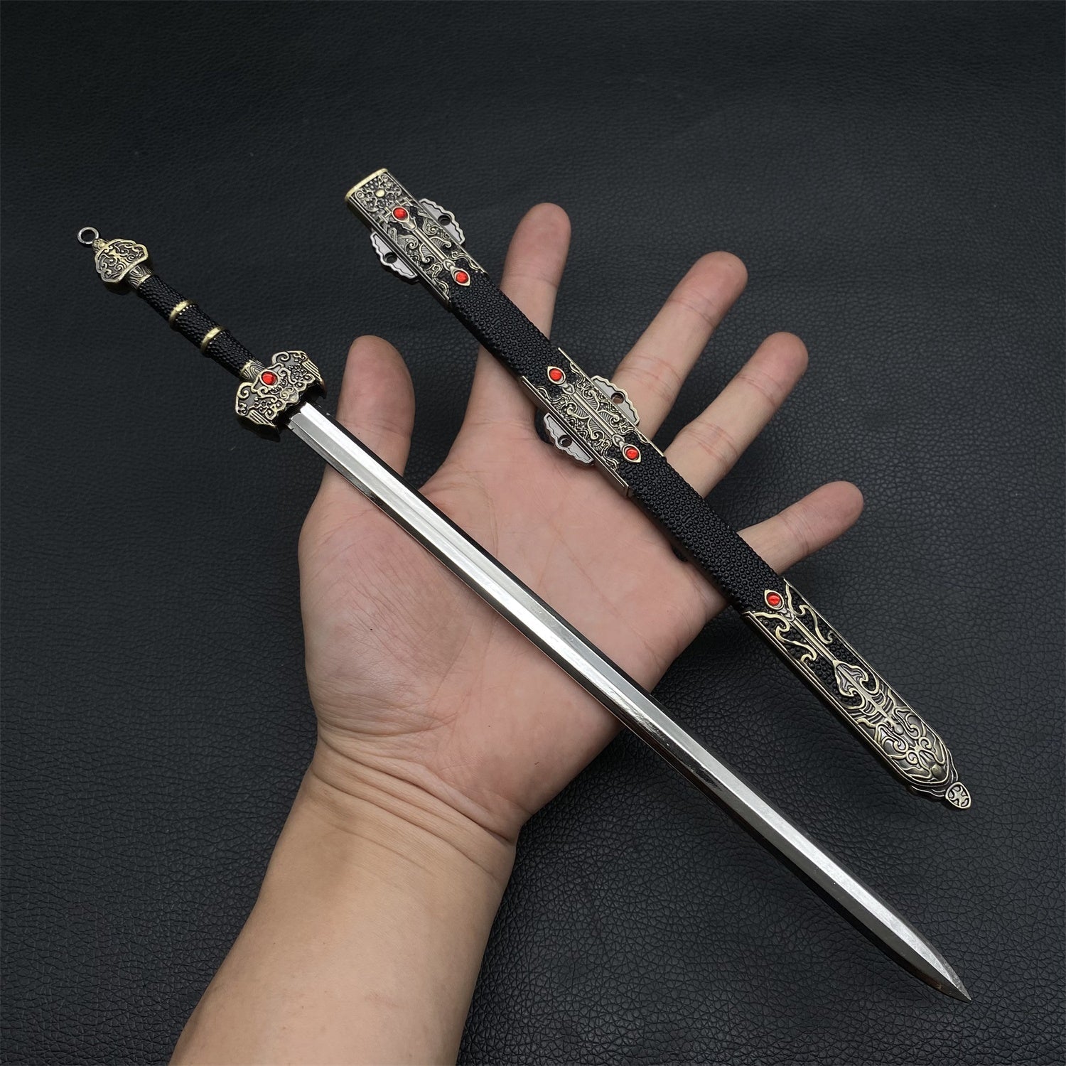 Chinese Style Swords Metal Tiny Sword Replicas Star Sword - Tophatter Daily Deals