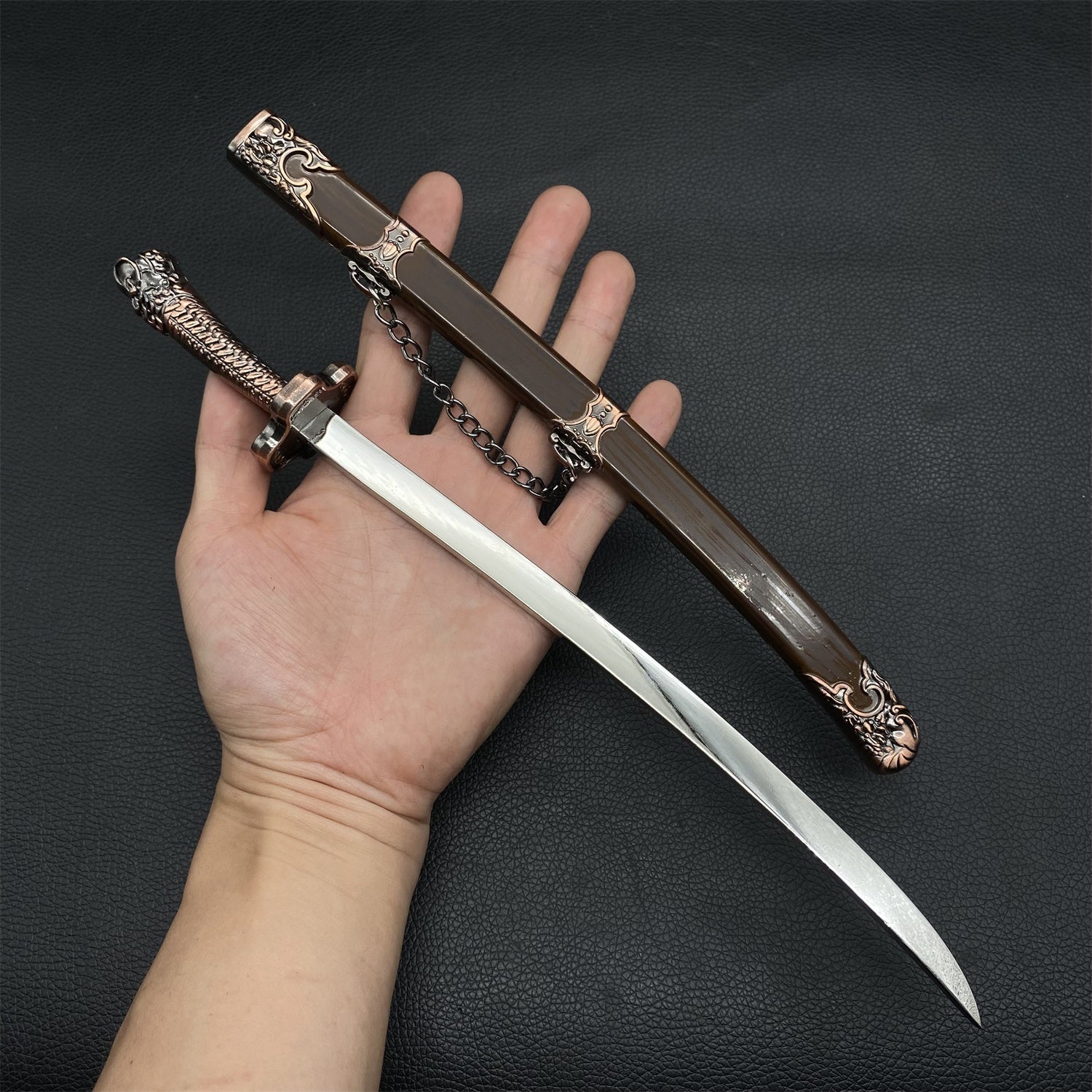 Chinese Style Swords Metal Tiny Sword Replicas Yanling blade - Tophatter Daily Deals