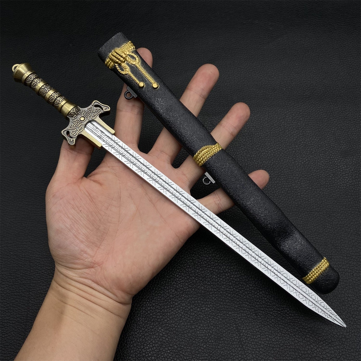 Chinese Style Swords Metal Tiny Sword Replicas Swordmaster Sword - Tophatter Daily Deals