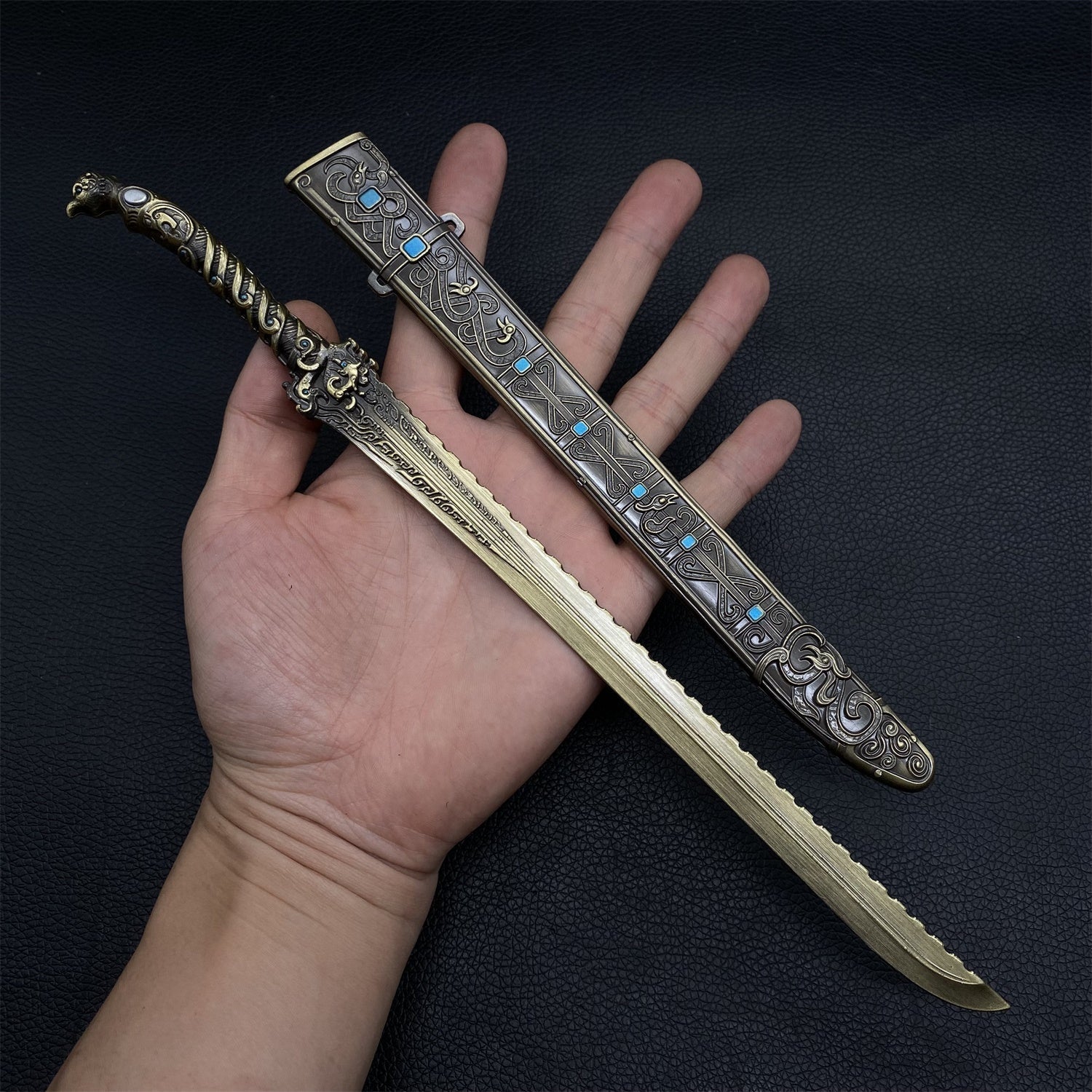 Chinese Style Swords Metal Tiny Sword Replicas Deng Chanyu Sword - Tophatter Daily Deals