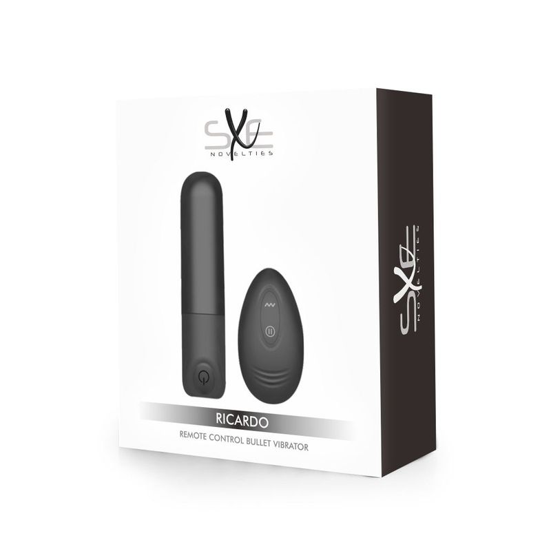 SXE Ricardo – Remote-Controlled Bullet Vibrator > Vibrators > Mini Vibrators - Tophatter Daily Deals