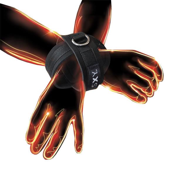 Sxy Cuffs Deluxe Neoprene Cross Wrist Restraints Pair > Bondage Gear > Restraints - Tophatter Daily Deals