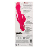 Jack Rabbit Signature Heated Silicone Triple Fantasy Rabbit Vibrator Pink > Vibrators > Ladies > Rabbit Multi - Tophatter Daily Deals