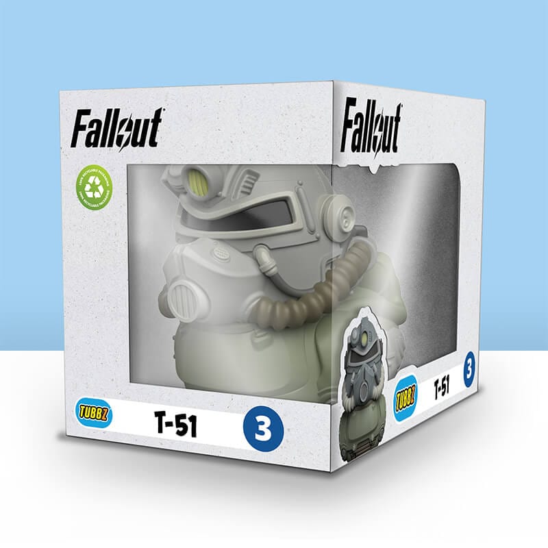 Fallout - T-51 TUBBZ (Boxed Edition) TUBBZ Collectible Duck - Tophatter Daily Deals