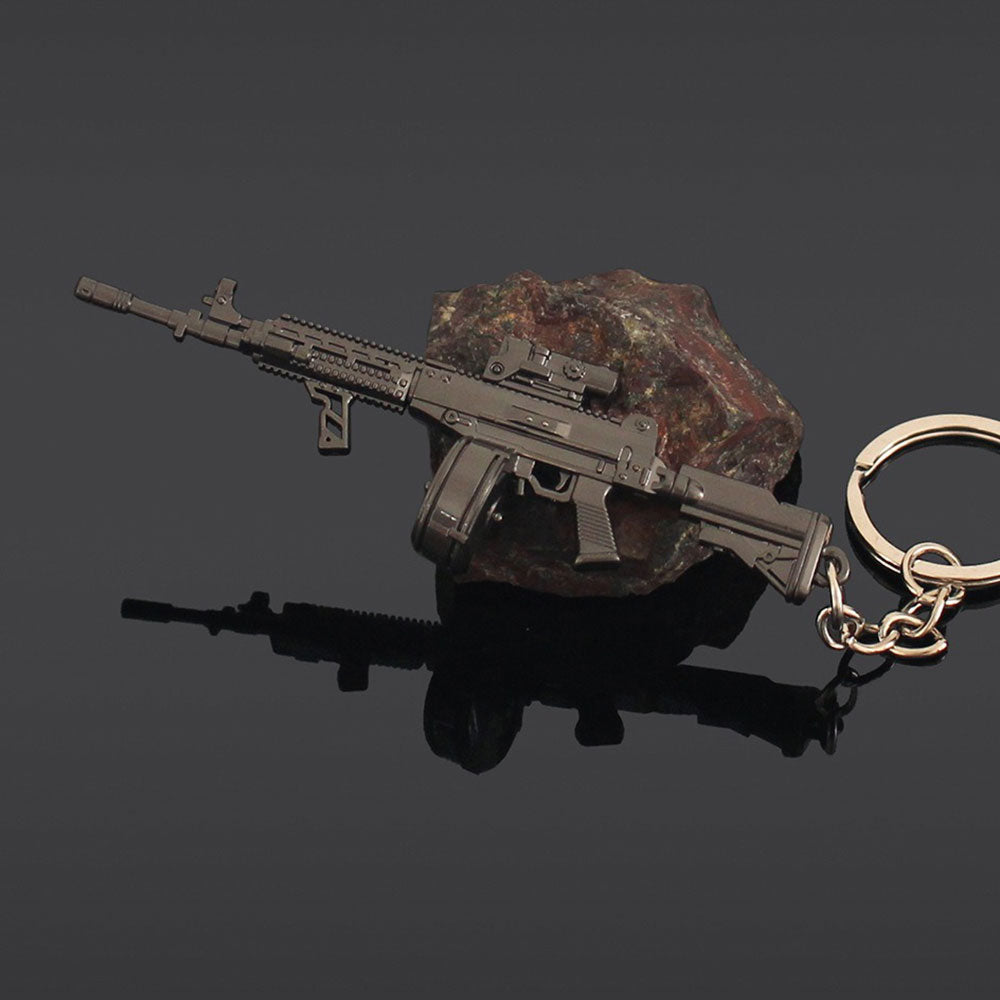 14 in 1 Keychain of Advanced Morden Gun With Accessories T03 AR - Tophatter Daily Deals
