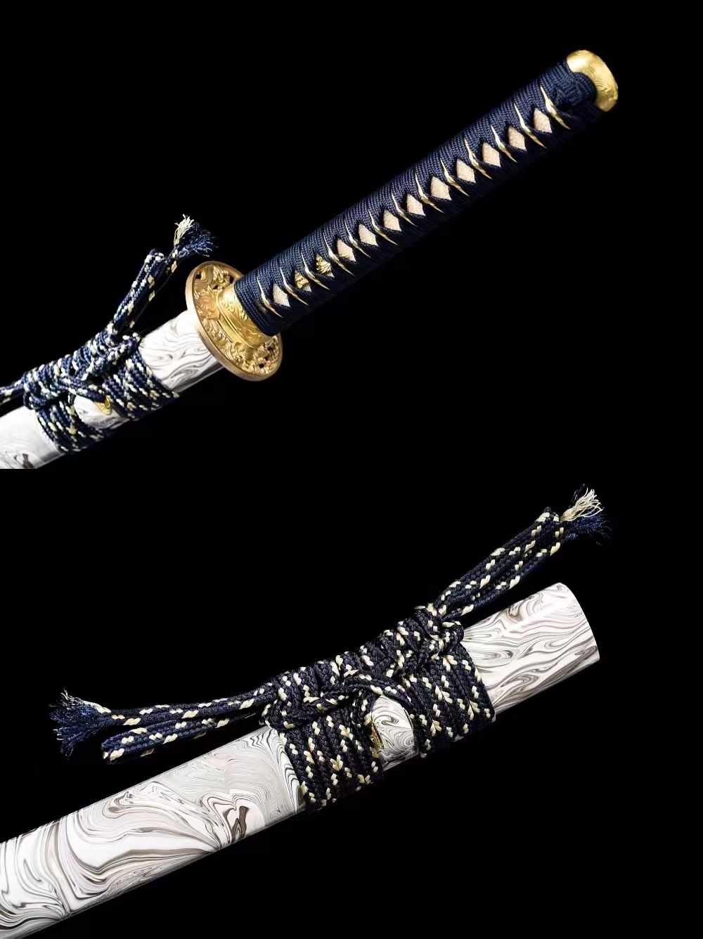 T10 Wave Katana with Mirror-Polished Finish - Tophatter Daily Deals