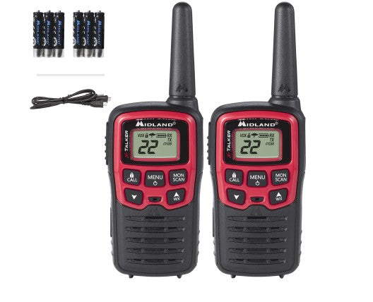 MIDLAND 26MILES TWO WAY RADIOS SET - Tophatter Daily Deals
