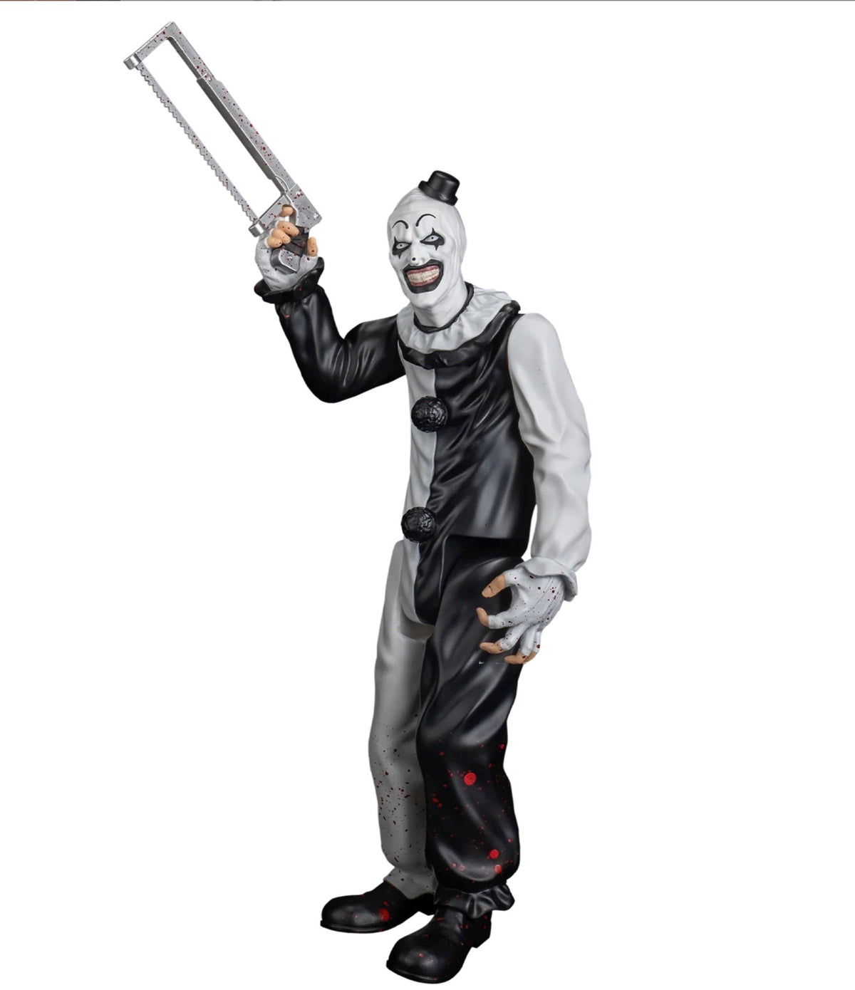 Terrifier - Giant-Size Art The Clown Figure From Trick Or Treat Studios (12") Collectible Figure - Tophatter Daily Deals