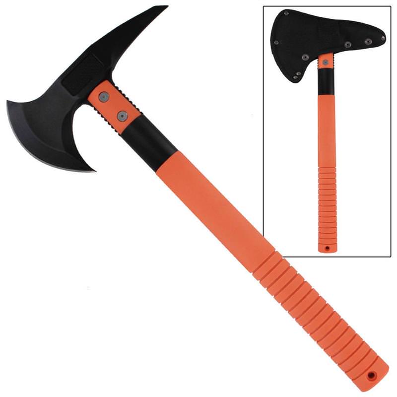 Woodlands Rugged Camping Outdoor Wilderness Axe Hatchet Collectible Weapons - Tophatter Daily Deals