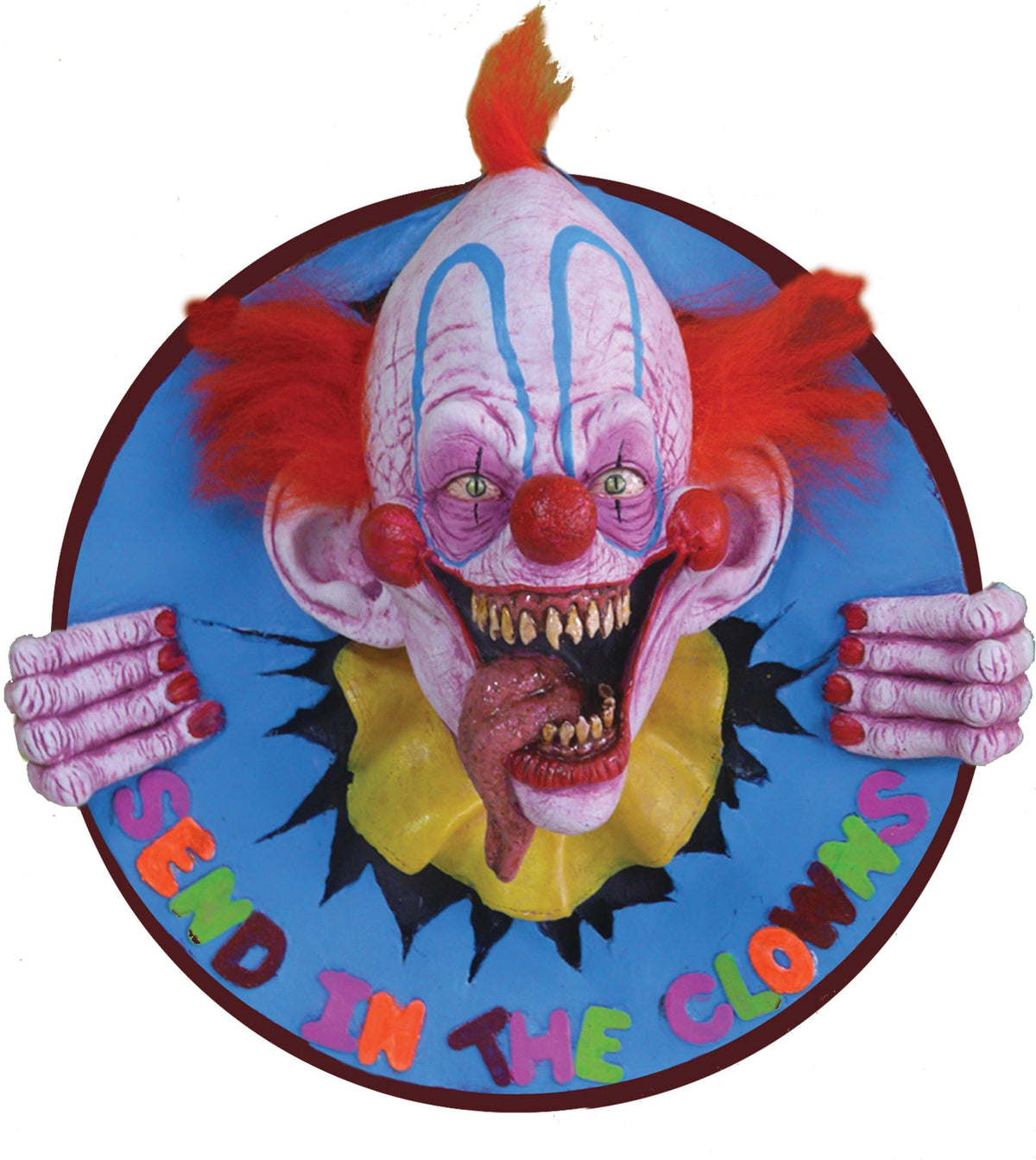 23" Send in the Clowns Wall Plaque Clown Halloween Costumes - Tophatter Daily Deals