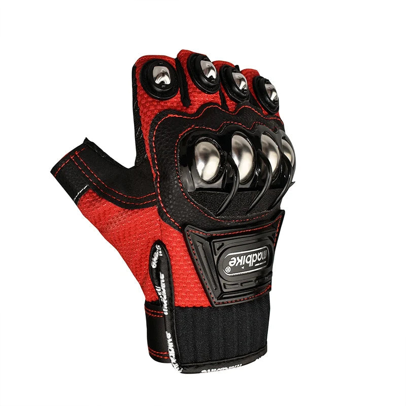 TACTICAL SELF DEFENSE GLOVES Red - Tophatter Daily Deals