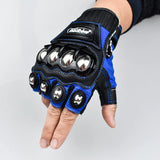 TACTICAL SELF DEFENSE GLOVES Blue - Tophatter Daily Deals