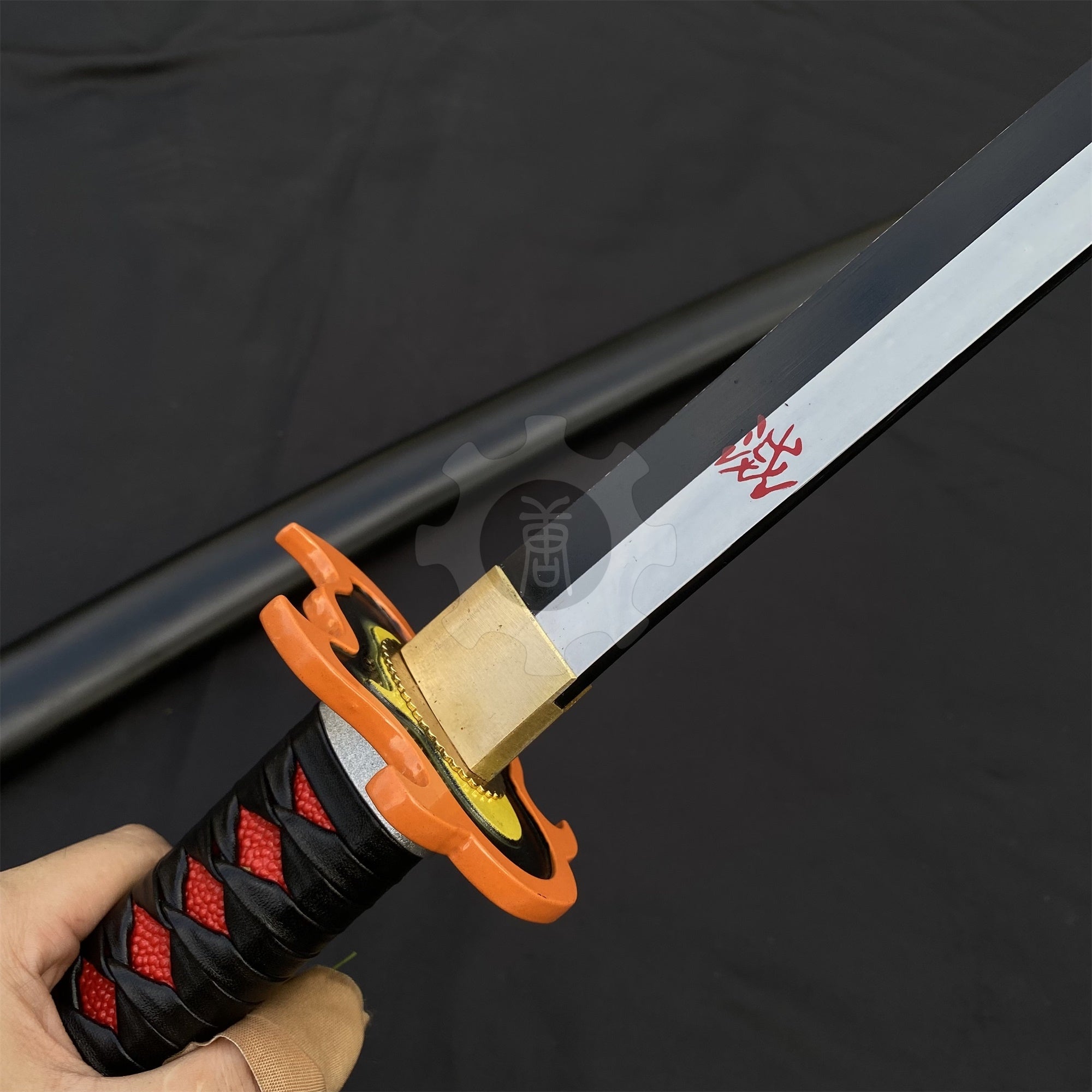 Tanjiro 3rd Nichirin Sword Katana 1045 Carbon Steel Version - Tophatter Daily Deals