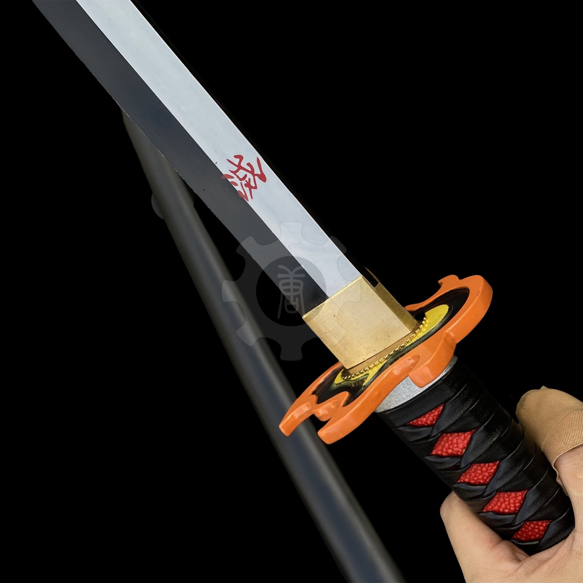 Tanjiro 3rd Nichirin Sword Katana 1045 Carbon Steel Version - Tophatter Daily Deals