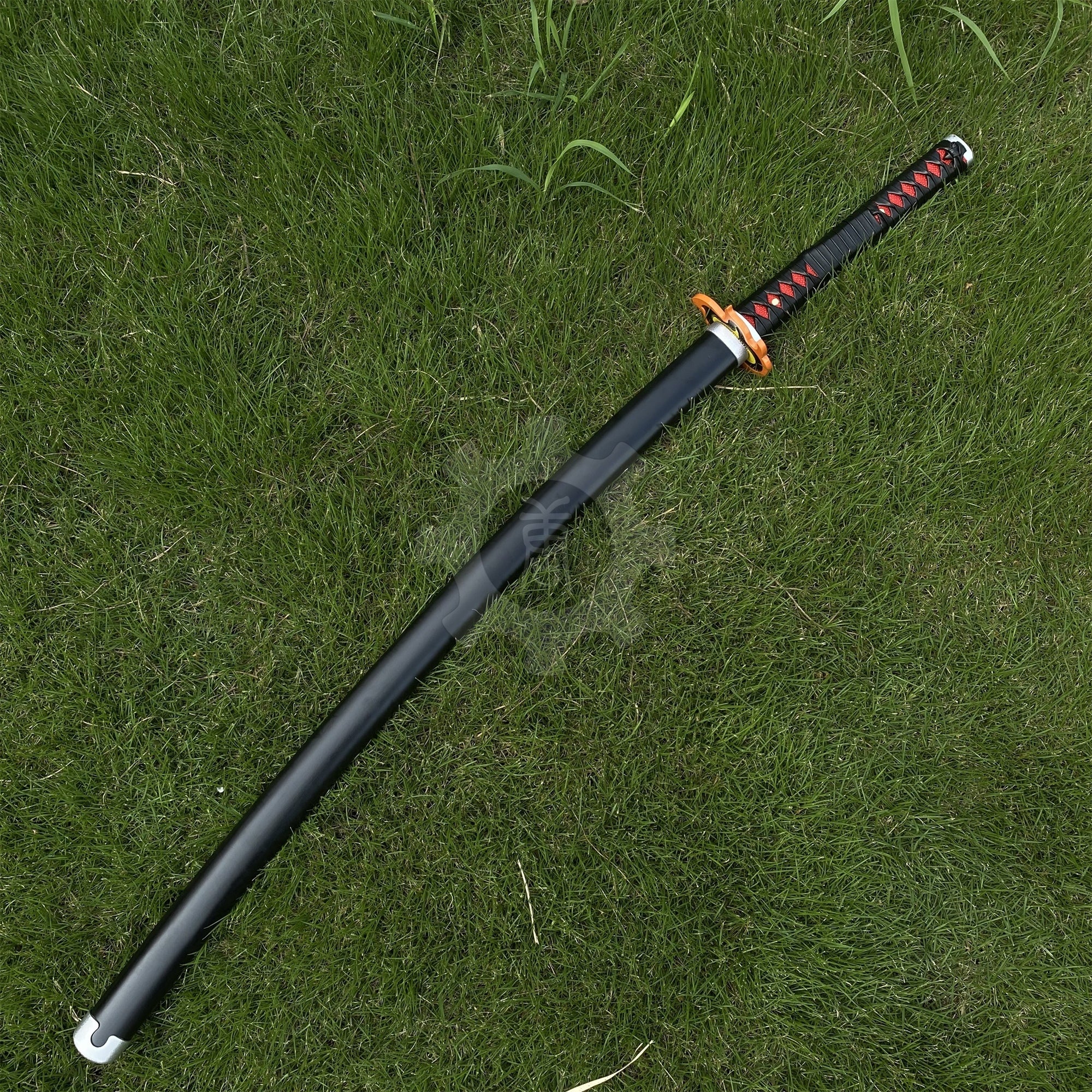 Tanjiro 3rd Nichirin Sword Katana 1045 Carbon Steel Version - Tophatter Daily Deals