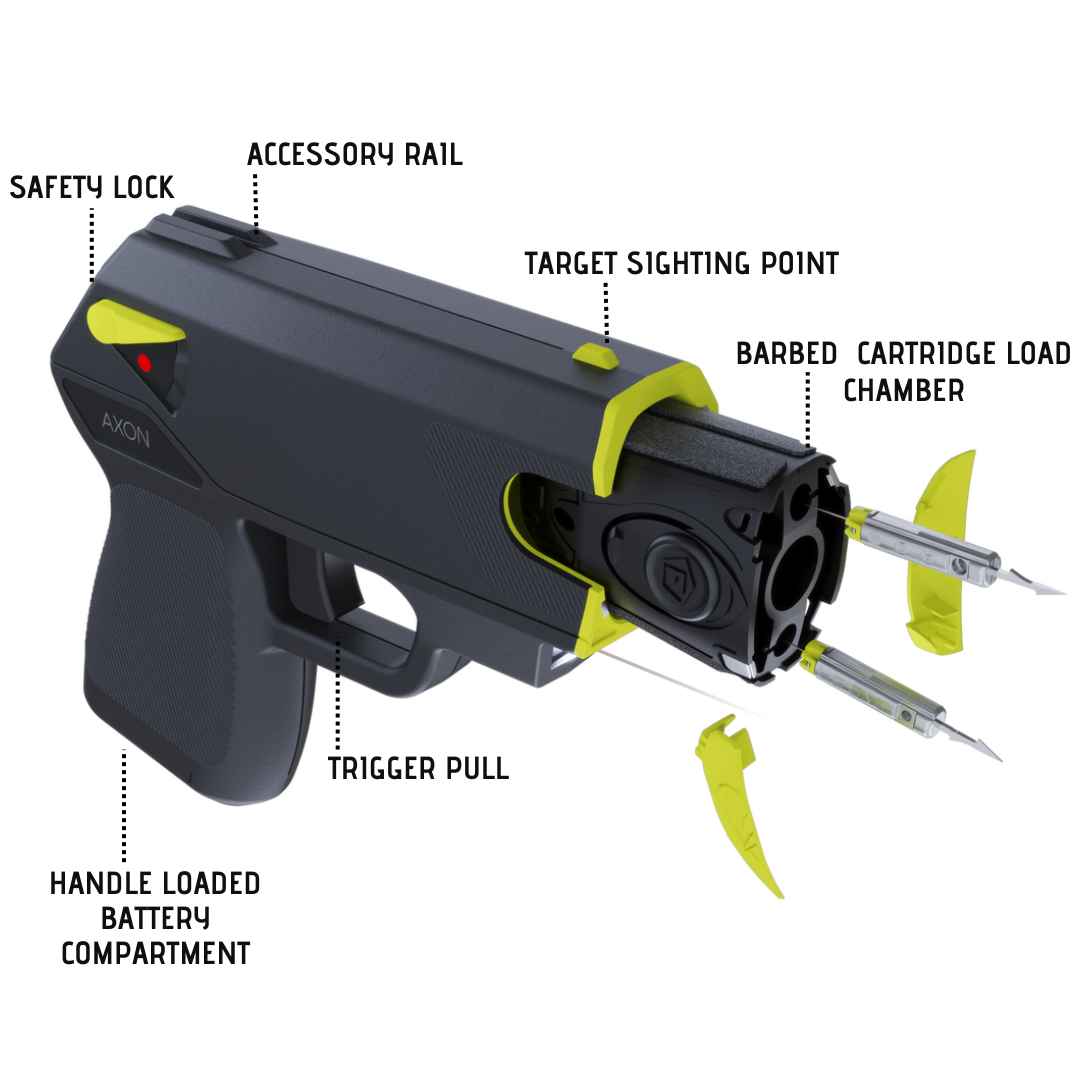 TASER® Pulse 2 Police Strength Self Defense Taser - Tophatter Daily Deals