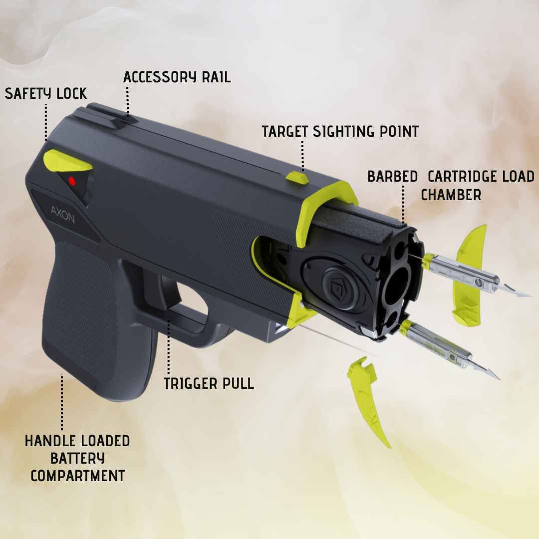 TASER® Pulse 2 Police Strength Self Defense Taser - Tophatter Daily Deals