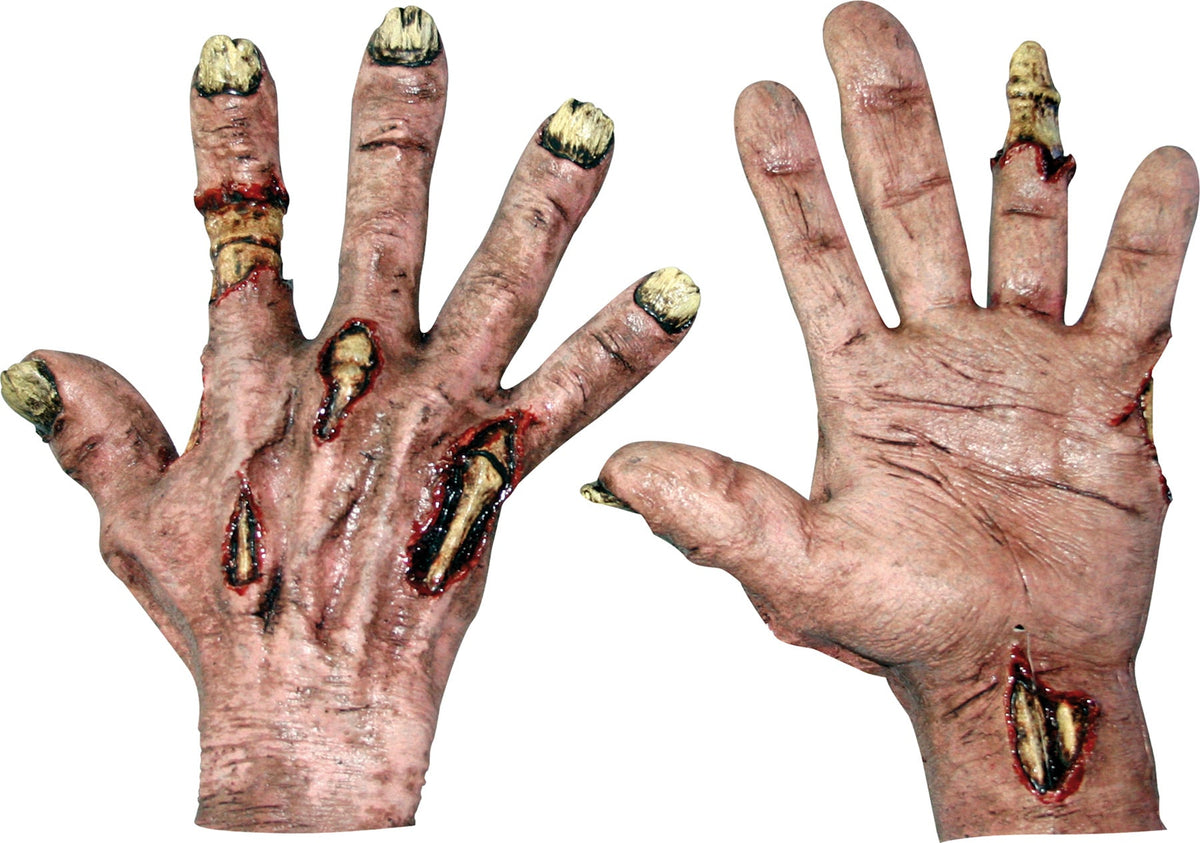 Zombie Flesh Latex Hands Zombie Halloween Costumes - Tophatter Daily Deals