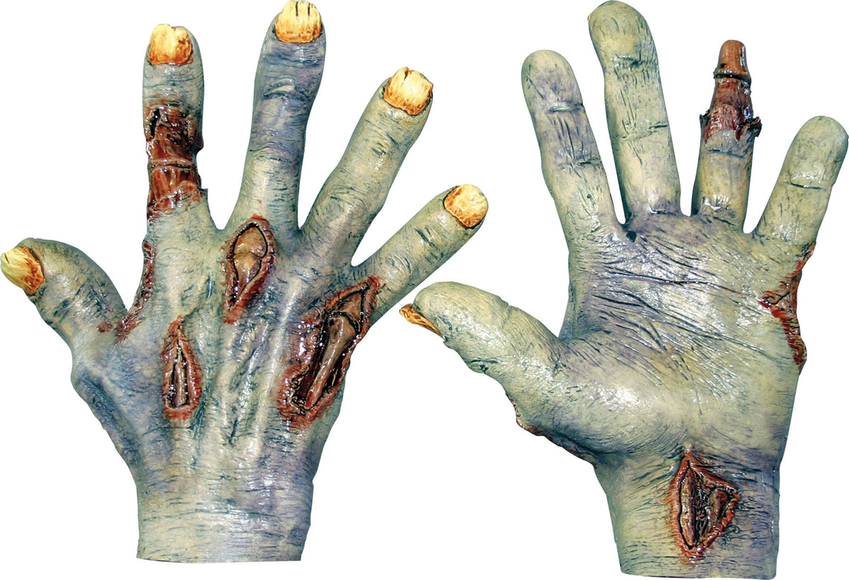 Zombie Undead Latex Hands Zombie Halloween Costumes - Tophatter Daily Deals