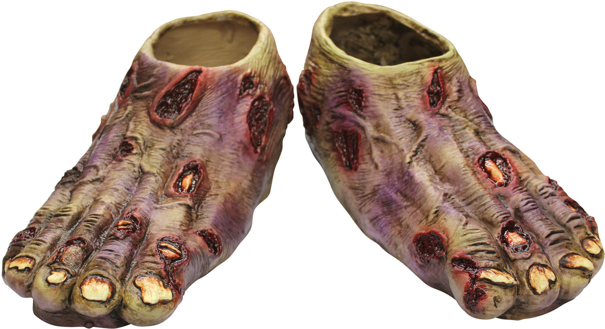 Zombie Undead Latex Feet Zombie Halloween Costumes - Tophatter Daily Deals