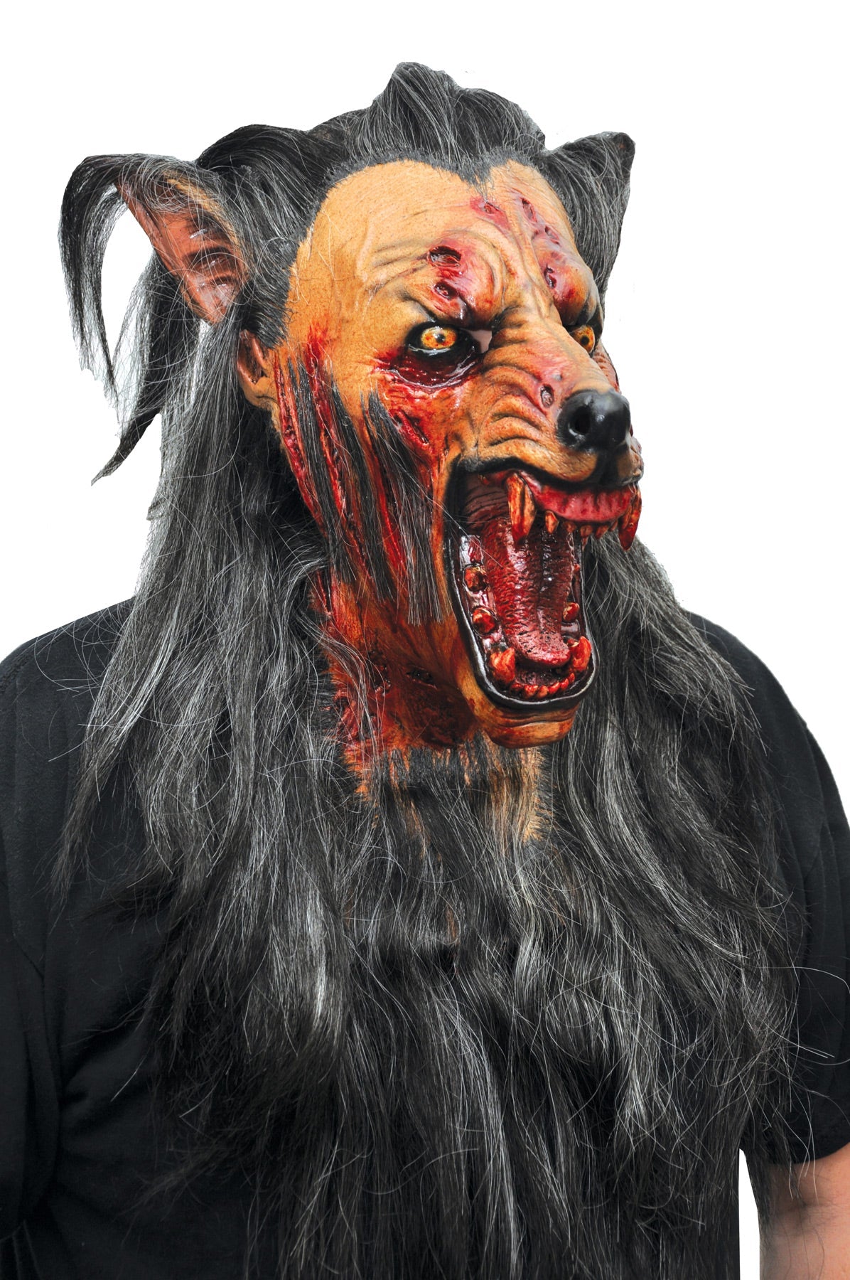 Brown Wolf Latex Mask Halloween Masks - Tophatter Daily Deals