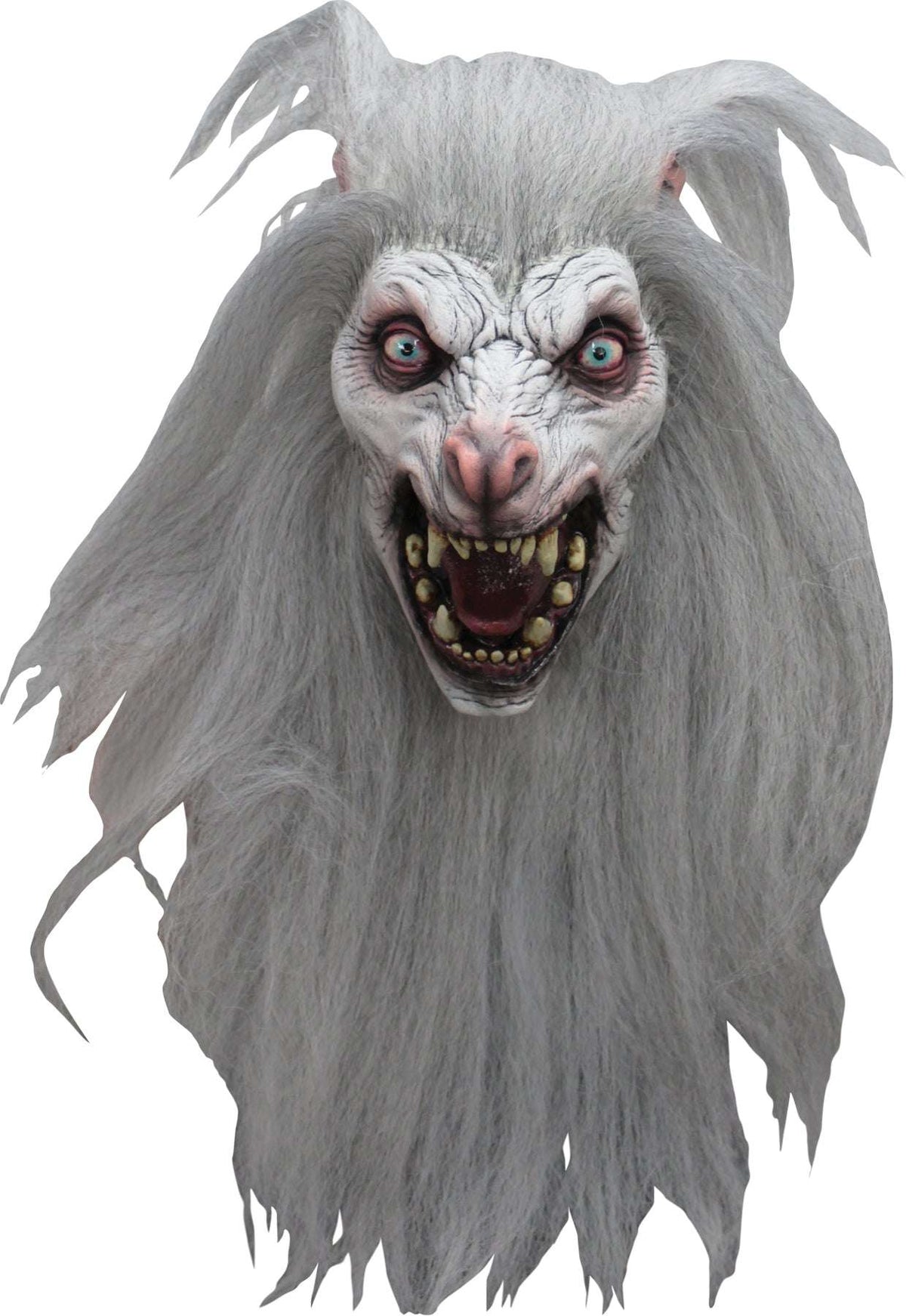 White Moon Mask Halloween Masks - Tophatter Daily Deals