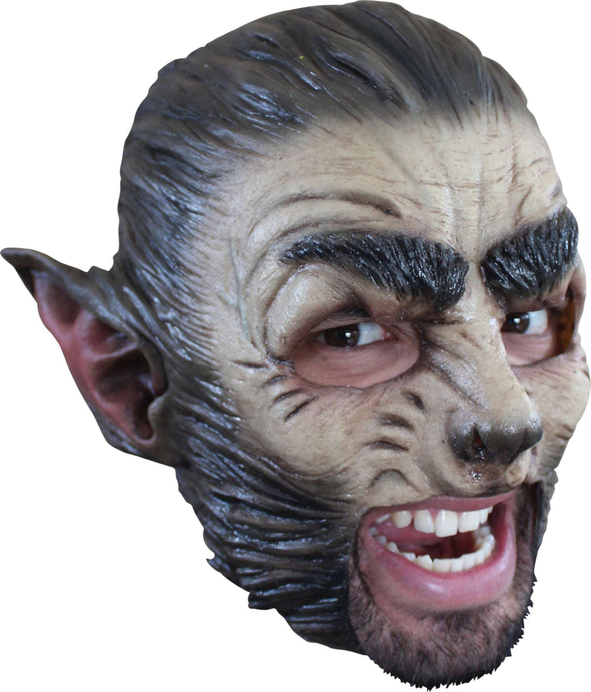 Wolf Latex Chinless Mask Halloween Masks - Tophatter Daily Deals