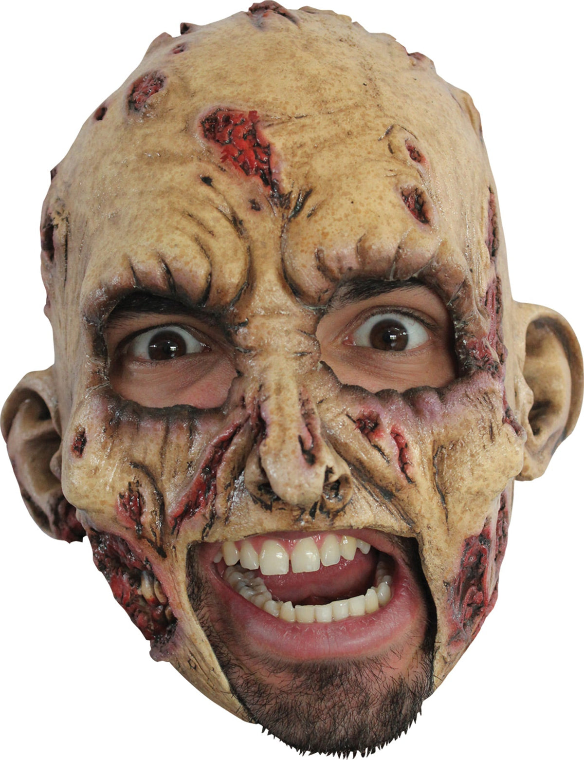 Zombie Latex Chinless Mask Halloween Masks - Tophatter Daily Deals