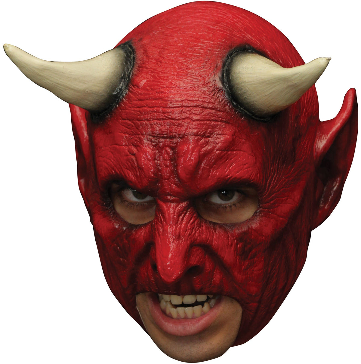 Demon Chinless Mask Halloween Masks - Tophatter Daily Deals