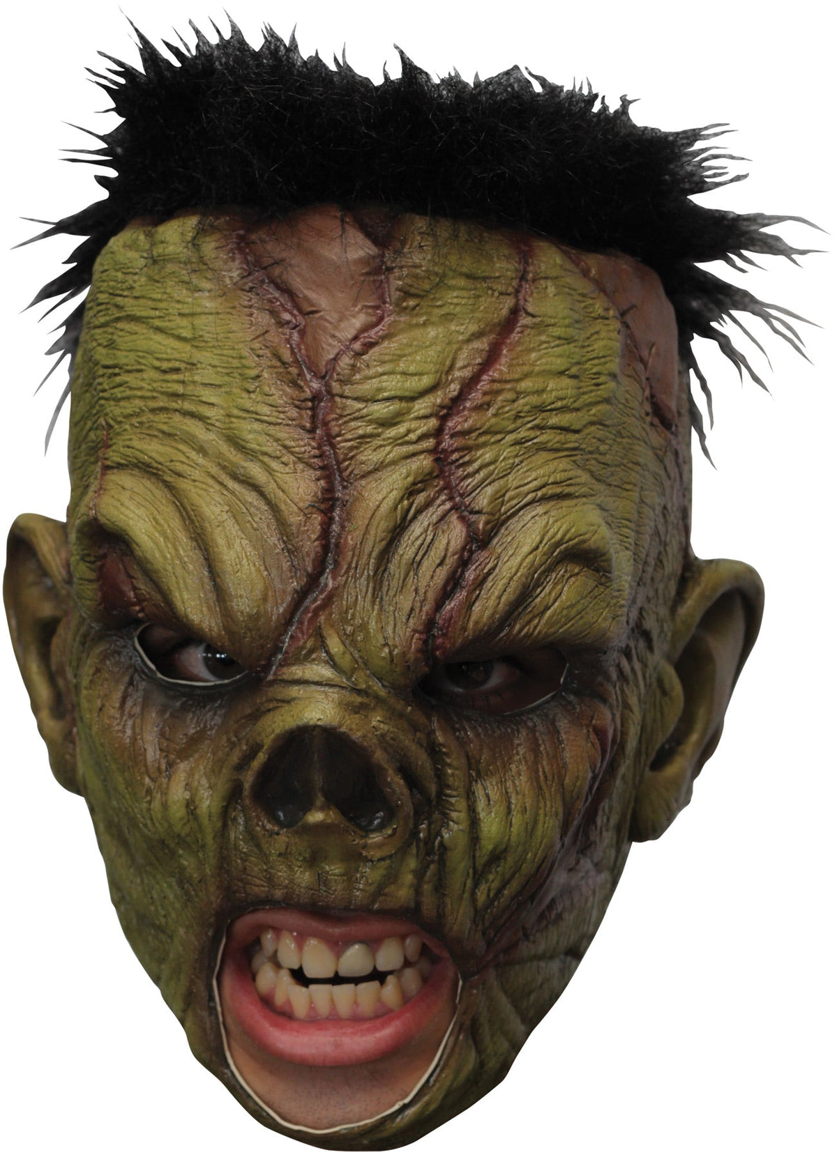 Deluxe Monster Chinless Latex Mask Halloween Masks - Tophatter Daily Deals