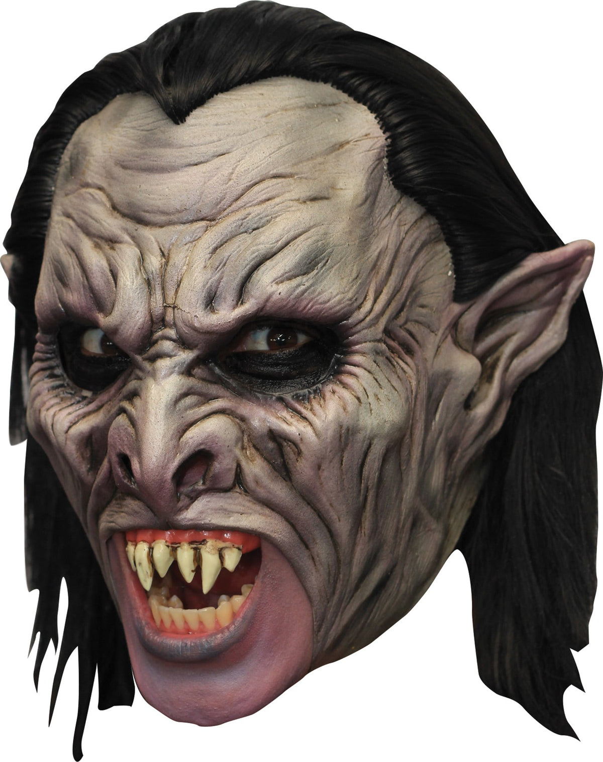 Deluxe Vamp Chinless Latex Mask Halloween Masks - Tophatter Daily Deals