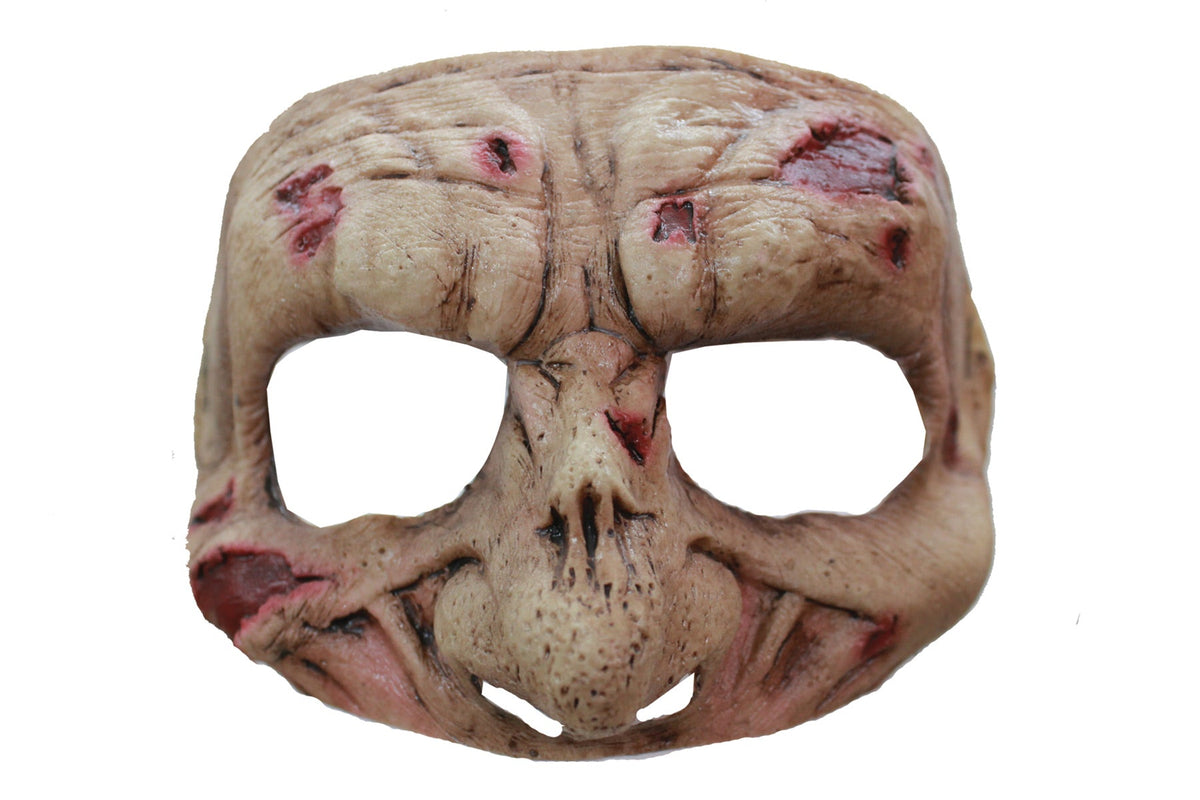 Zombie Latex Half Mask Halloween Masks - Tophatter Daily Deals